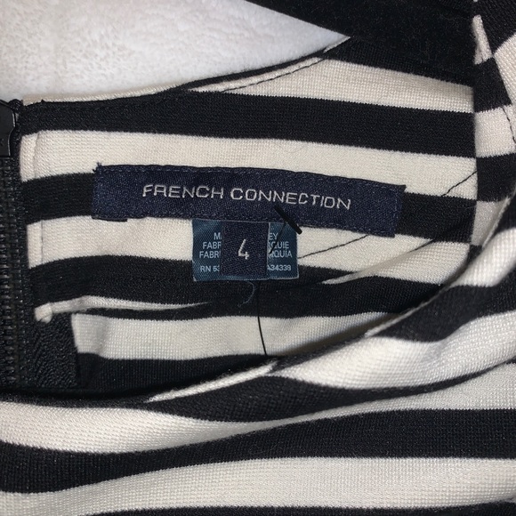French Connection striped fitted dress. - Picture 4 of 4
